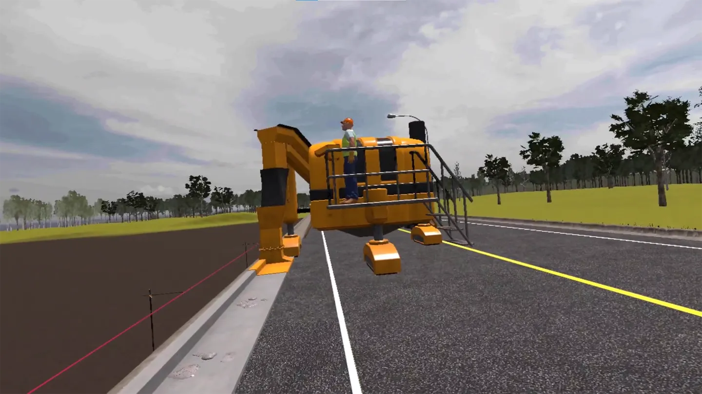 Road Construction Module slipform machinery